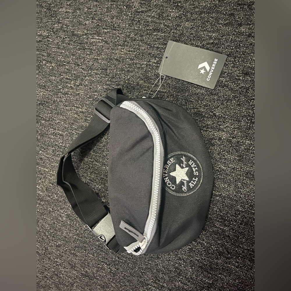 COPY - Converse Fanny Pack/Cross-Body Bag (Black & White)